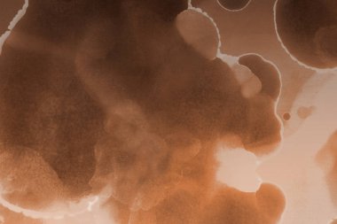 doku, arka plan kahverengi mürekkep lekeleri