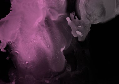 doku, arka plan mor mürekkep lekeleri