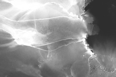 doku, arka plan yeşil mürekkep lekeleri