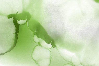 doku, arka plan yeşil mürekkep lekeleri