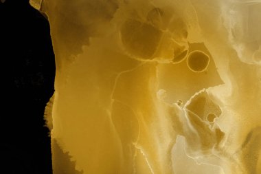 doku, arka plan sarı mürekkep lekeleri