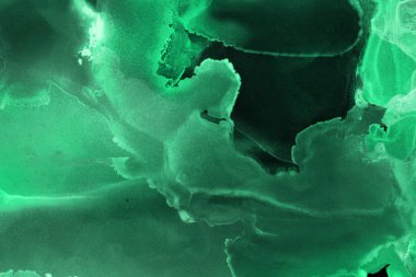 doku, arka plan yeşil mürekkep lekeleri