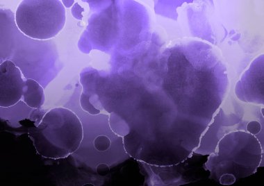 doku, arka plan mor mürekkep lekeleri