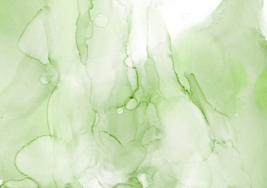 doku, arka plan yeşil mürekkep lekeleri