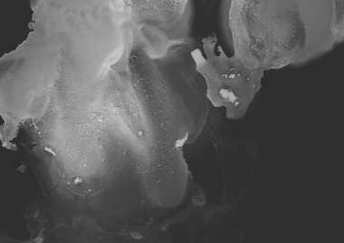 doku, arka plan yeşil mürekkep lekeleri