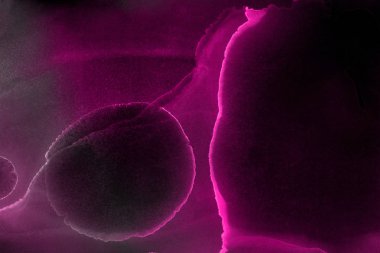 doku, arka plan mor mürekkep lekeleri