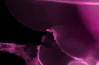 doku, arka plan mor mürekkep lekeleri