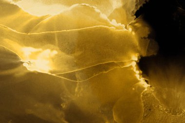 doku, arka plan sarı mürekkep lekeleri