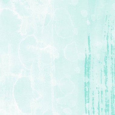 Turkuaz suluboya boya doku, arka plan