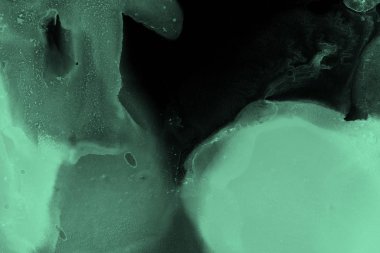 doku, arka plan yeşil mürekkep lekeleri