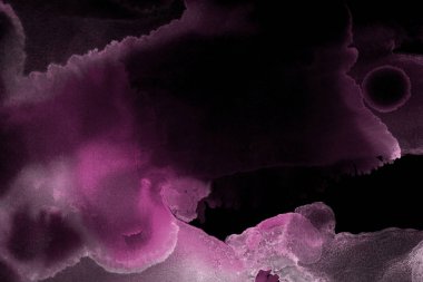 doku, arka plan mor mürekkep lekeleri