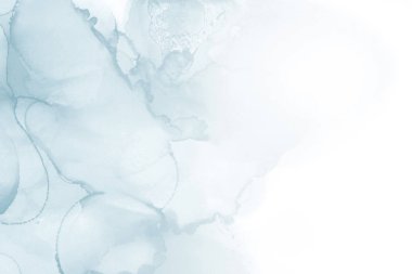 mavi mürekkep deseni lekeler, soyut arkaplan