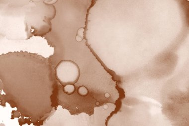 doku, arka plan kahverengi mürekkep lekeleri