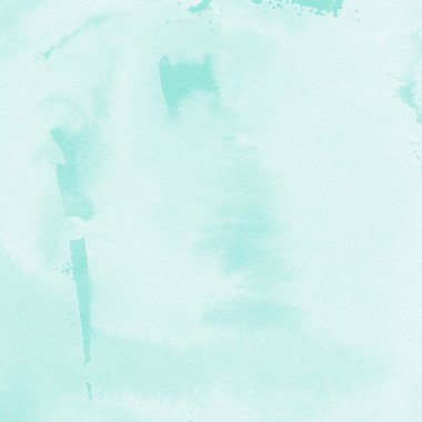 Turkuaz suluboya boya doku, arka plan