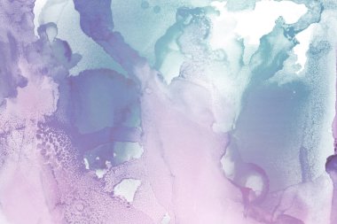 sulu boya boyama doku ile çok renkli arka plan