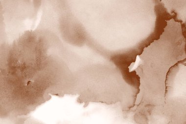 doku, arka plan kahverengi mürekkep lekeleri