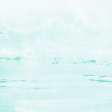 Turkuaz suluboya boya doku, arka plan