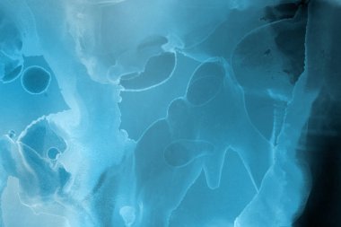 mavi mürekkep deseni lekeler, soyut arkaplan