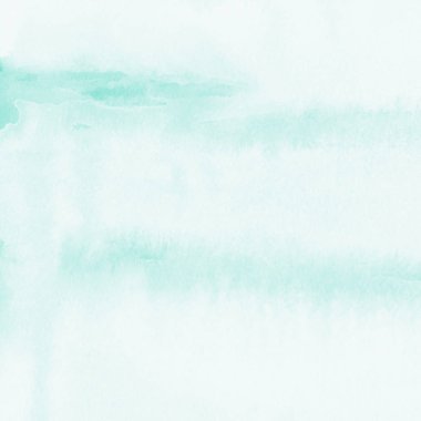 Turkuaz suluboya boya doku, arka plan