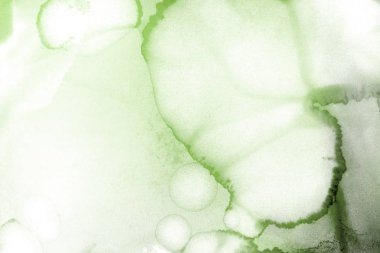 doku, arka plan yeşil mürekkep lekeleri