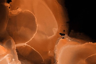 doku, arka plan kahverengi mürekkep lekeleri