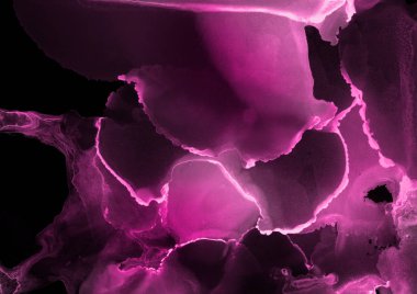 doku, arka plan mor mürekkep lekeleri