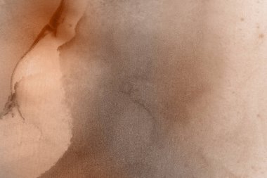 doku, arka plan kahverengi mürekkep lekeleri