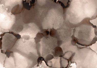 doku, arka plan kahverengi mürekkep lekeleri