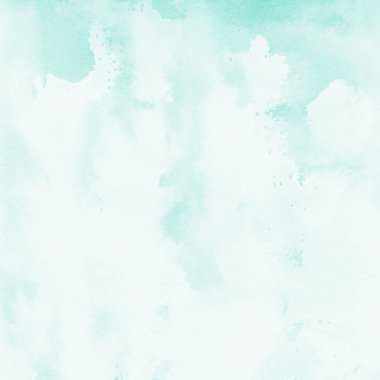 Turkuaz suluboya boya doku, arka plan