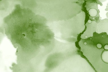 doku, arka plan yeşil mürekkep lekeleri