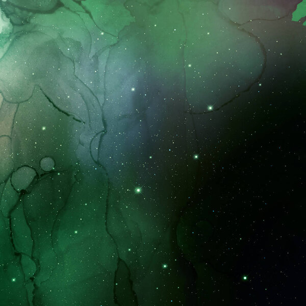 многоцветная текстура пространства чернил, абстрактный фон
