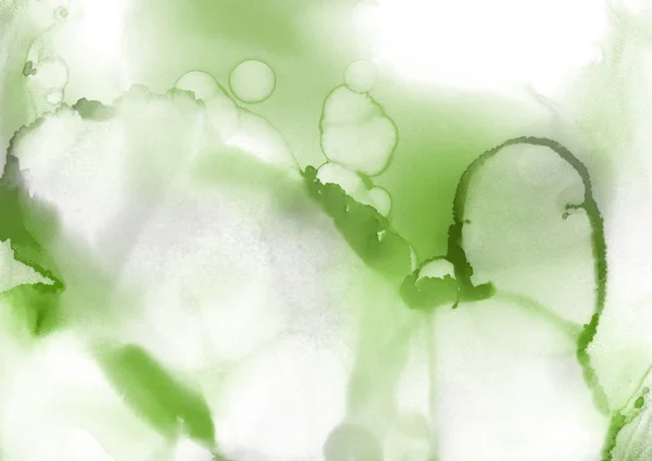 green ink stains texture, abstract background