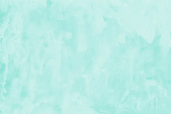 Turquoise Watercolor Paint Texture Abstract Background — Stock Photo, Image