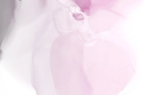 紫罗兰色墨水污渍纹理 抽象的背景 — 图库照片