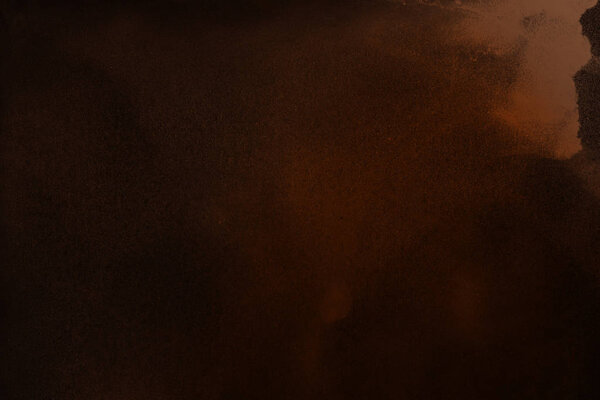 Brown ink stains texture, abstract background