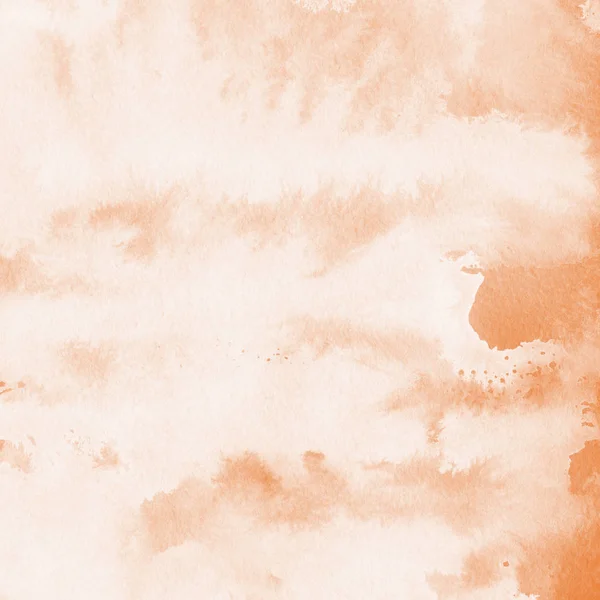 orange watercolor paint texture, abstract background