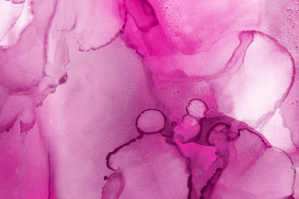 Violet ink stains texture, abstract background