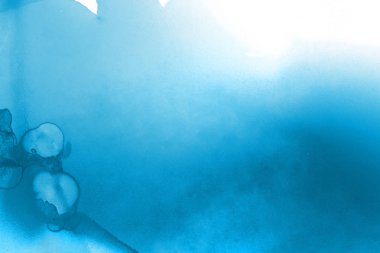 mavi mürekkep deseni lekeler, soyut arkaplan