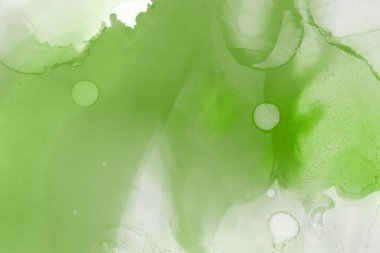 doku, arka plan yeşil mürekkep lekeleri