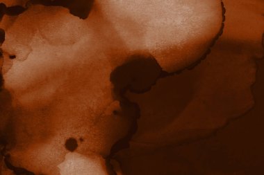 doku, arka plan kahverengi mürekkep lekeleri