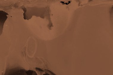 doku, arka plan kahverengi mürekkep lekeleri