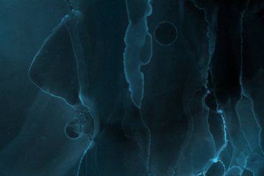 mavi mürekkep deseni lekeler, soyut arkaplan