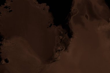 doku, arka plan kahverengi mürekkep lekeleri