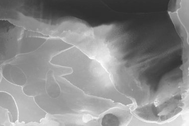 doku, arka plan yeşil mürekkep lekeleri