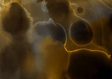 doku, arka plan sarı mürekkep lekeleri