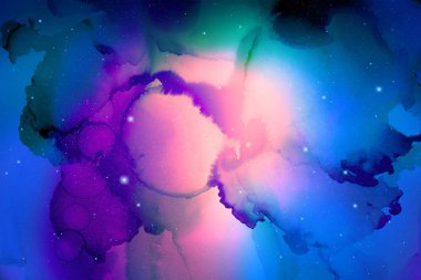 çok renkli mürekkep boşluk doku, arka plan