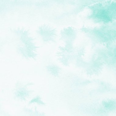 Turkuaz suluboya boya doku, arka plan