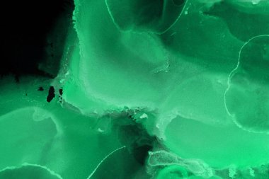 doku, arka plan yeşil mürekkep lekeleri