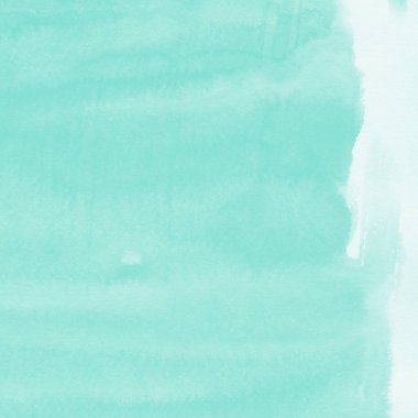 Turkuaz suluboya boya doku, arka plan
