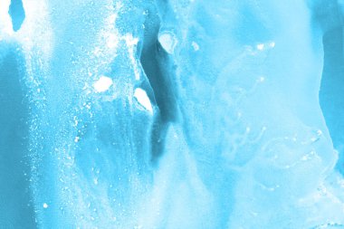 mavi mürekkep deseni lekeler, soyut arkaplan